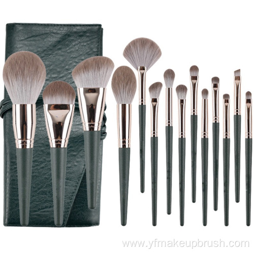 Custom Logo Make Up Brush Set 14pcs